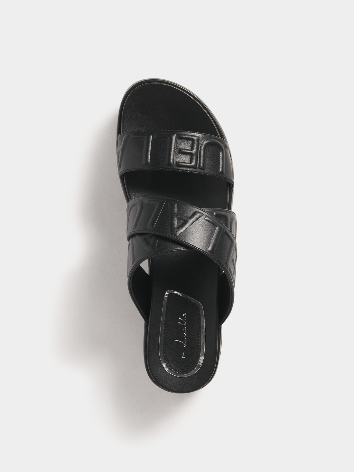 Luella Multi Strap Platform Slides