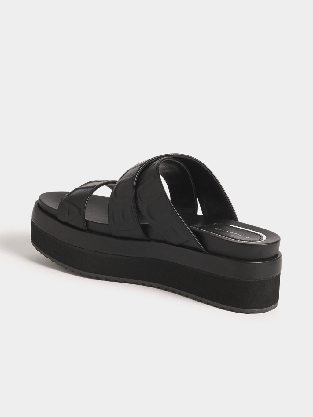 Luella Multi Strap Platform Slides
